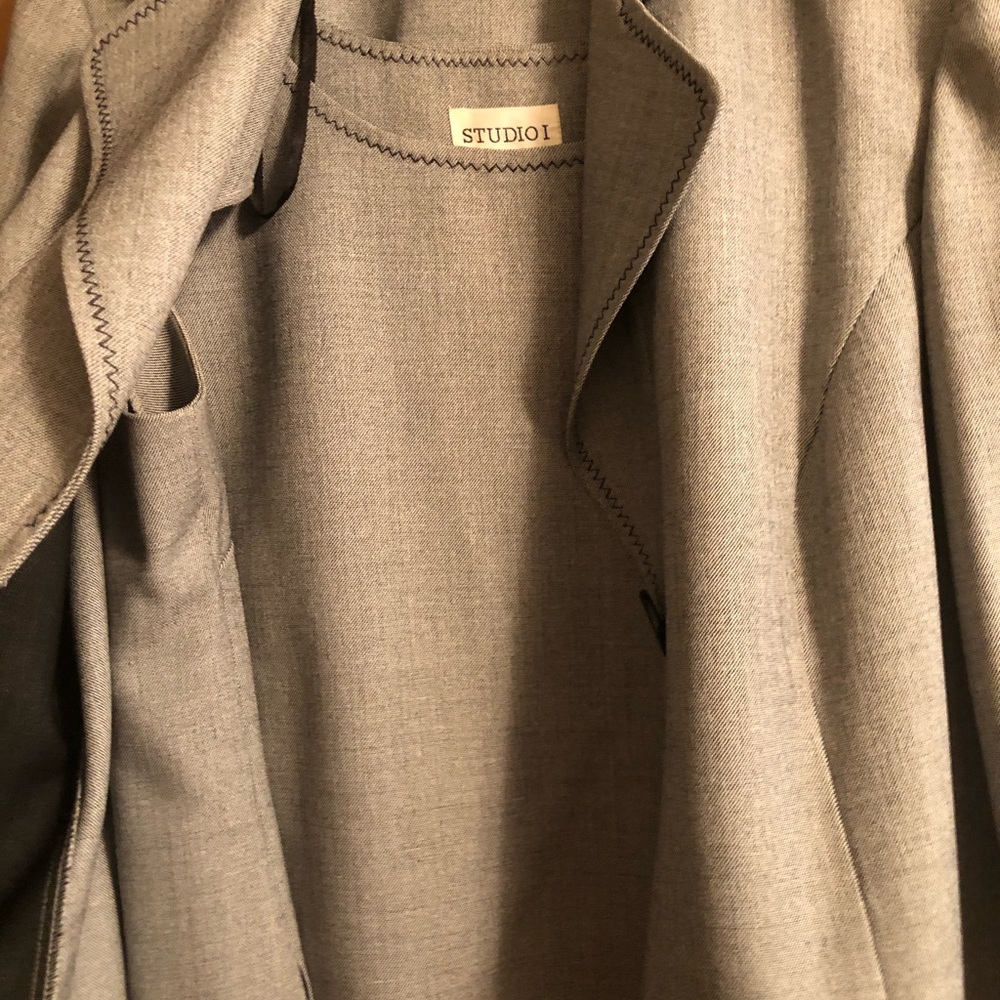 3pc pants suit-single button - Picture 2 of 5